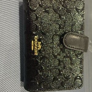 Coach Black Wallet